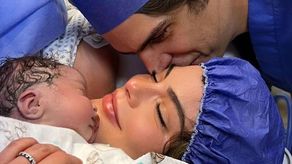 Ximena Navarrete dio a luz a su segundo hijo