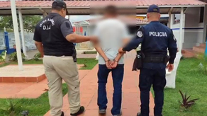 Policía Nacional aprehende a un hombre por hurto pecuario.