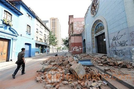 Grandes daños dejó sismo de 8.8 en Chile
