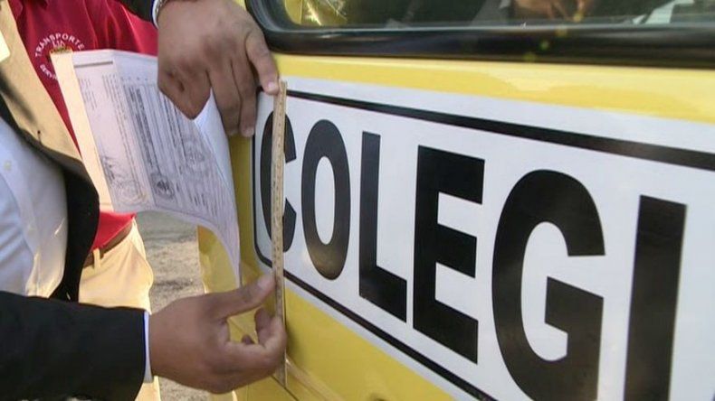 ATTT inicia periodo de inspección de busitos colegiales