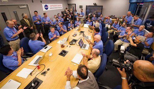 Curiosity, sonda interplanetaria de la NASA, aterriza en Marte