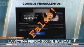 Advierten sobre correos fraudulentos para estafar