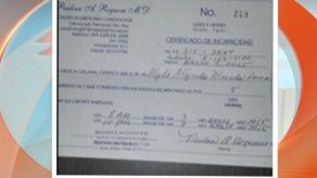 Moncada Luna presenta incapacidad