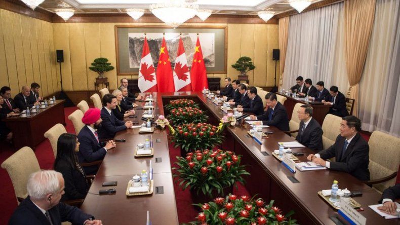 Sin avances en TLC sino-canadiense tras encuentro Xi-Trudeau