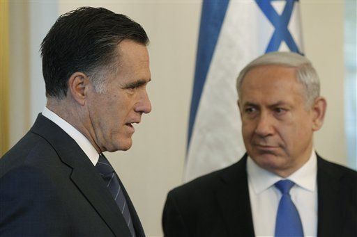 Primer ministro da bienvenida a Romney a Israel