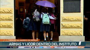 Padres de Familia denuncian ingreso de sustancias ilícitas al Instituto Nacional