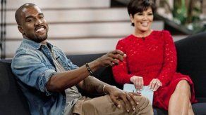 Kanye West devela foto de su hija en la TV