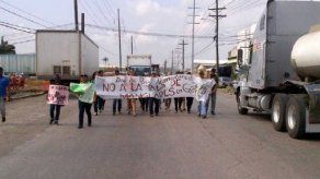 Protestas en Coco Solo en Colón debido a tala de árboles