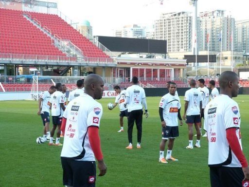 La Sele entrenó en el BMO Field