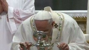 El Papa Francisco realiza la Misa Crismal El Papa Francisco realiza la Misa Crismal