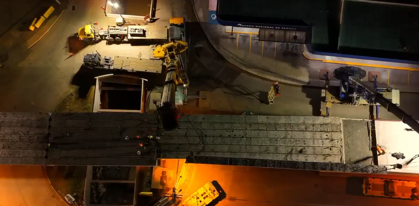 Intercambiador de Chitré alcanza 80.5% de avance tras instalación