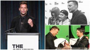 Ricky Martin es homenajeado por su labor humanitaria
