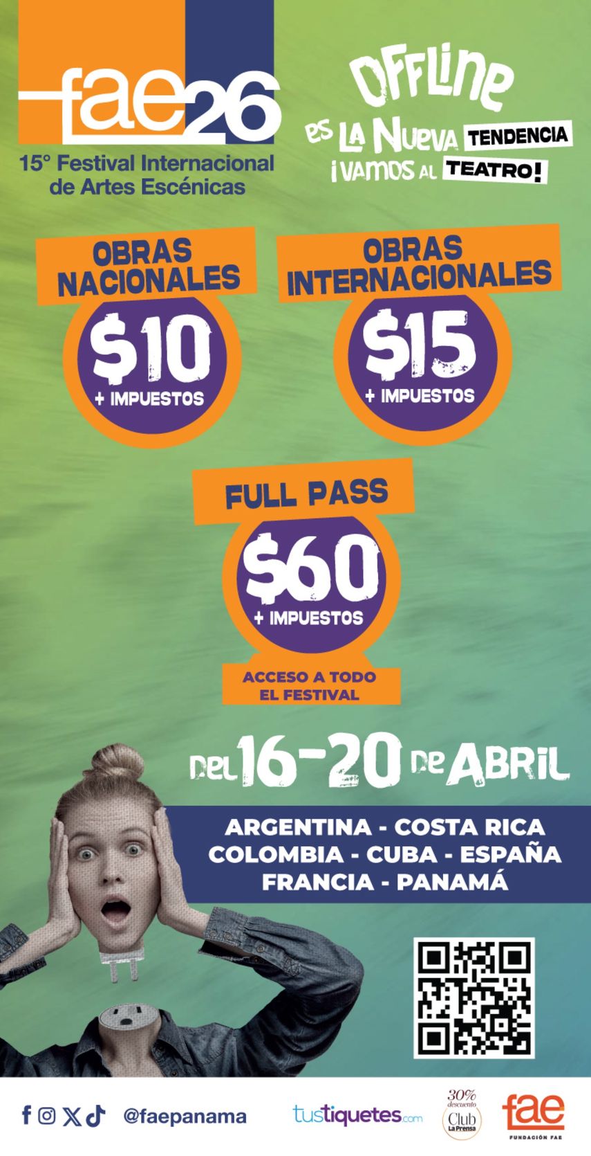 Costos del Festival de Artes Escénicas de Panamá. Costos del Festival de Artes Escénicas de Panamá.