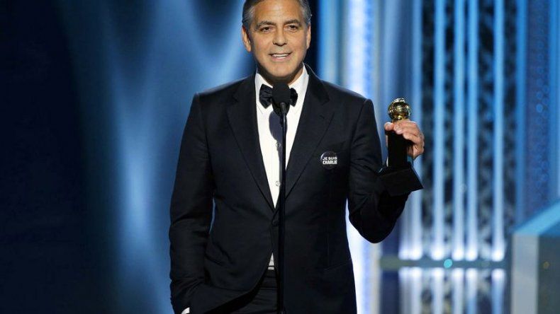Clooney recibe Premio Cecil B. DeMille en los Globos de Oro