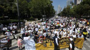Los pacientes de cáncer criticaron en particular al secretario de Salud, Jorge Alcocer, por minimizar el movimiento.