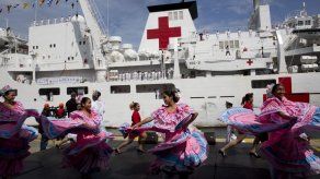 Llega a Venezuela buque hospital chino en medio de la crisis