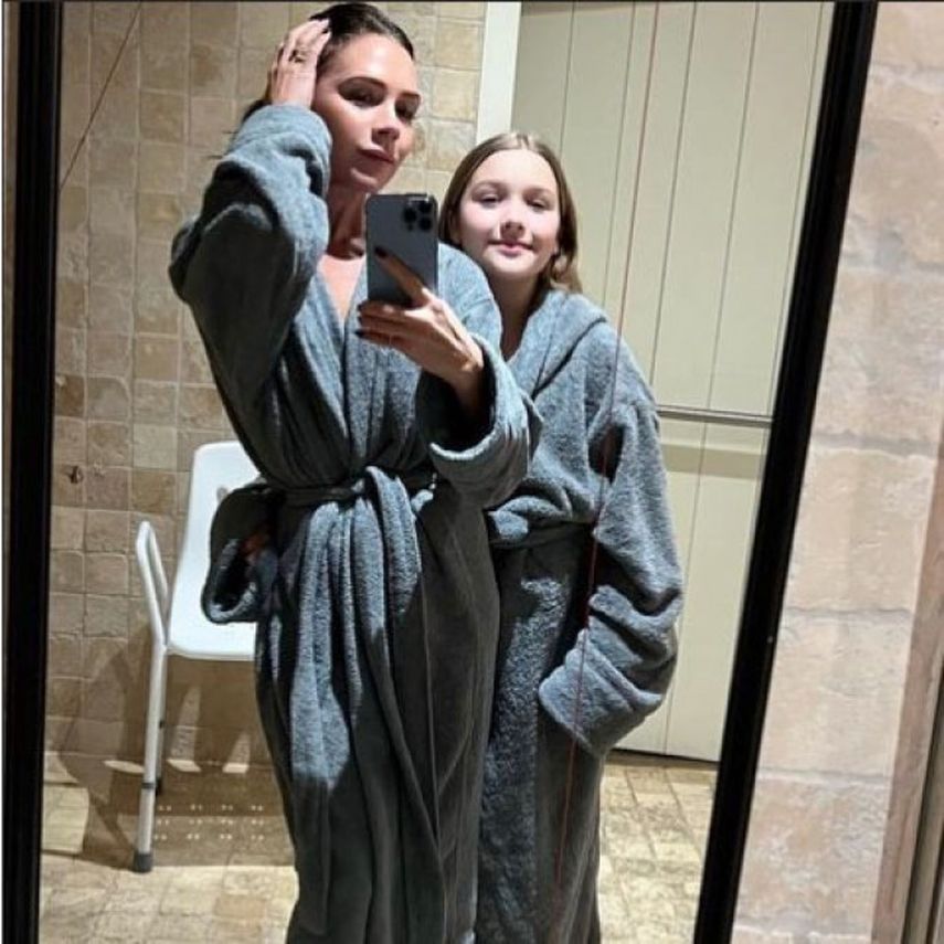 La hija de Victoria Beckham se avergüenza de la ropa de su madre