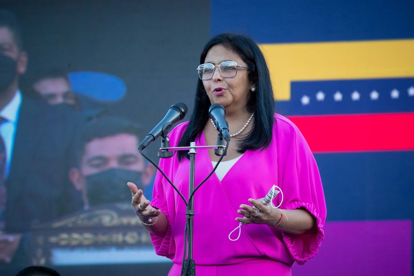 Rodr&iacute;guez es la presidenta interina de Venezuela desde el 3 de enero de 2026.