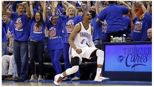 NBA: Thunder 106, Lakers 90; Thunder elimina a los Lakers