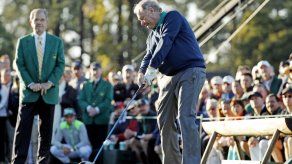 Masters comienza con tee ceremoniales de Nicklaus y Player