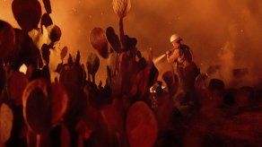 California: Incendio consume casas en comunidad de jubilados