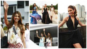 Aspirantes a Miss Universo recorren lugares turísticos de Filipinas