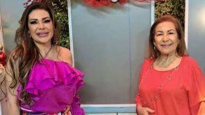 Chechi Castroverde junto a su mamá en Tu Mañana.