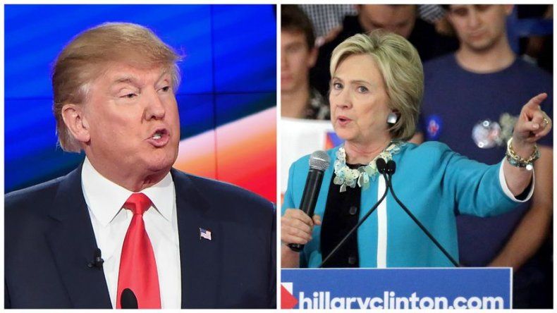 Jornada crucial de primarias para Trump y Clinton este sábado en EEUU