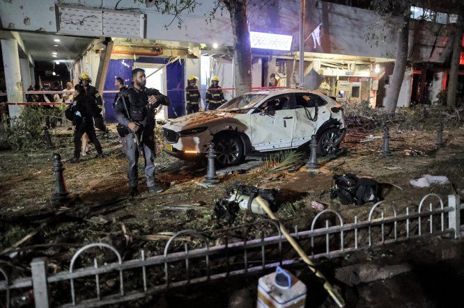 Hamás disparó 130 cohetes contra el área de Tel Aviv