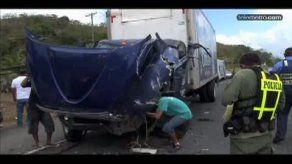 Un camión choca contra ambulancia en Chame