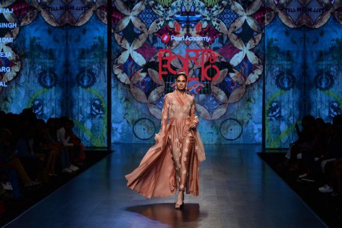 Semana de la moda en Nueva Delhi, India