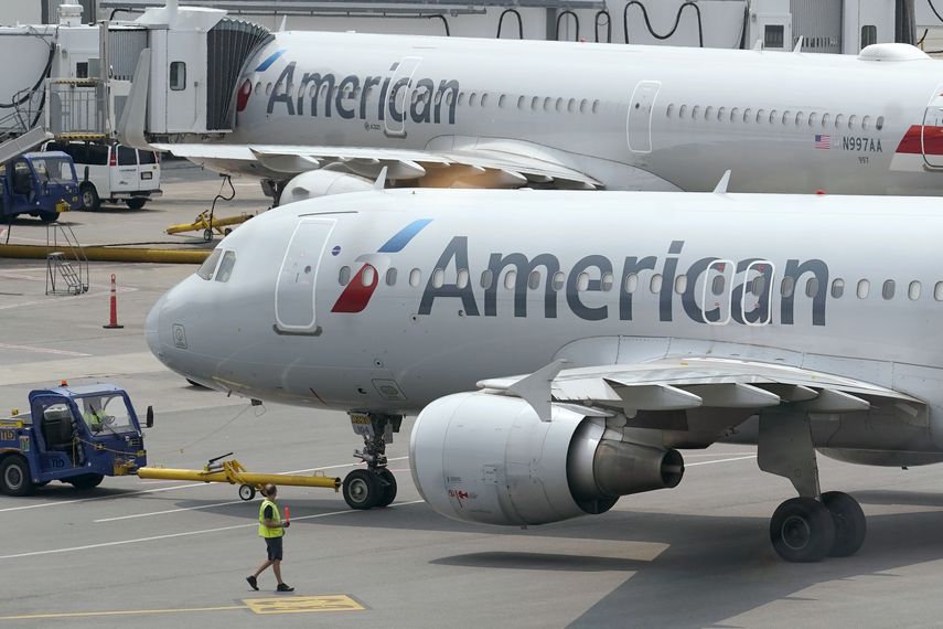 Avión de American Airlines.