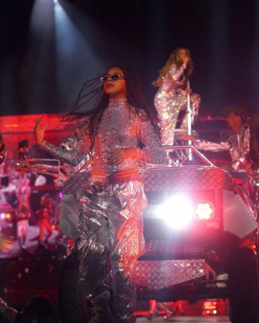 Blue Ivy hija de Beyoncé debuta como bailarina.