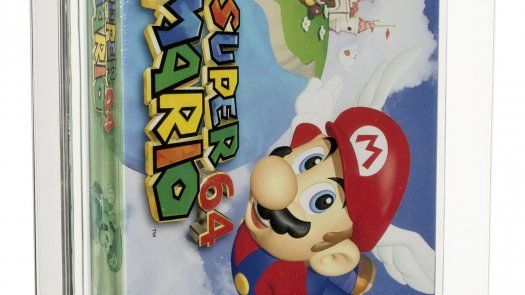 Subastan videojuego Super Mario 64 de 1996 en $1.56 millones