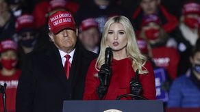 Ivanka junto a su padre Donald Trump.