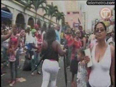 Confuso incidente se registró en ruta de desfile