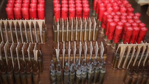 Municiones decomisadas por la Policía Nacional.&nbsp;