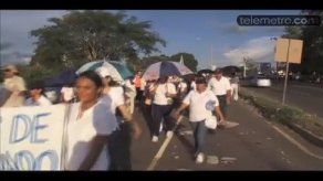 Funcionarios de CSS en provincias realizaron marcha
