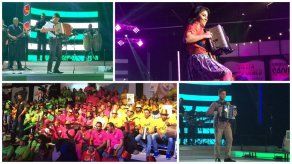 Jesús Núñez se luce en el 1er baile de Cuna de Acordeones