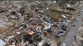 Los trabajos de rescate de víctimas siguen en Kentucky tras paso de tornado