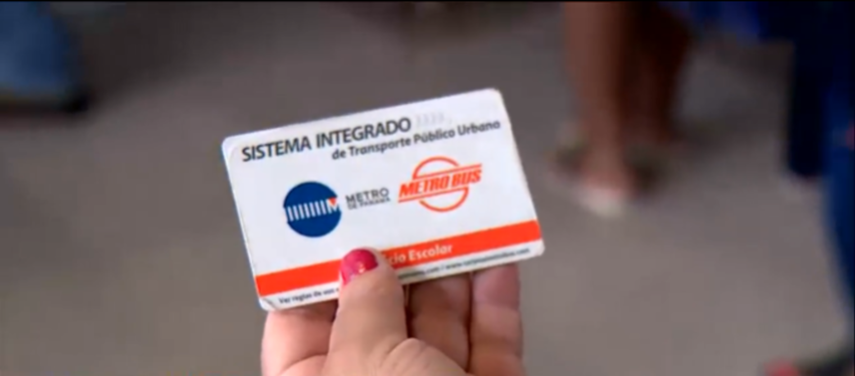 Tarjeta estudiantil para transporte público.&nbsp;