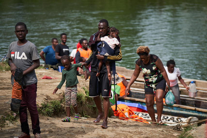 Niños migrantes irregulares