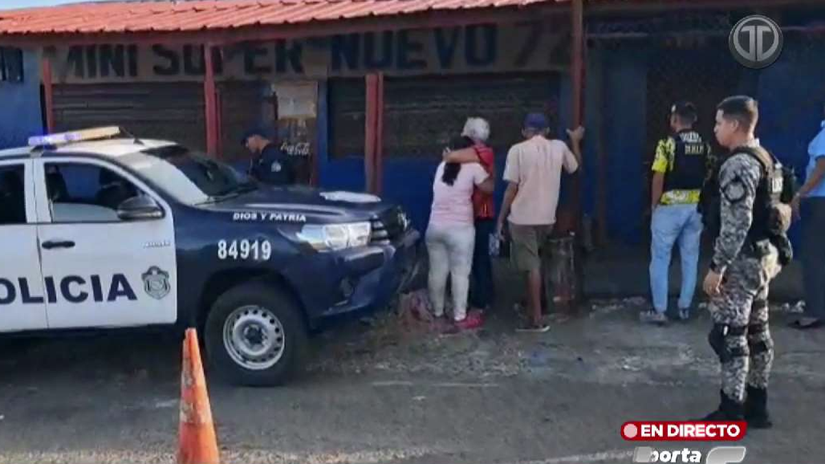 Doble homicidio en Colón: matan a dos hombres frente a minisúper Doble homicidio en Colón: matan a dos hombres frente a minisúper