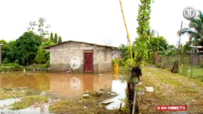 Familias de las Garzas pierden sus enseres tras inundaciones Familias de las Garzas pierden sus enseres tras inundaciones