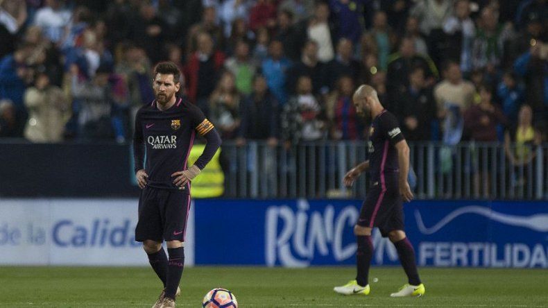 El Barça se tropieza en Málaga y desaprovecha opción de igualar al Real Madrid