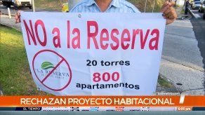 Rechazan construcción de nuevo proyecto habitacional en Brisas del Golf