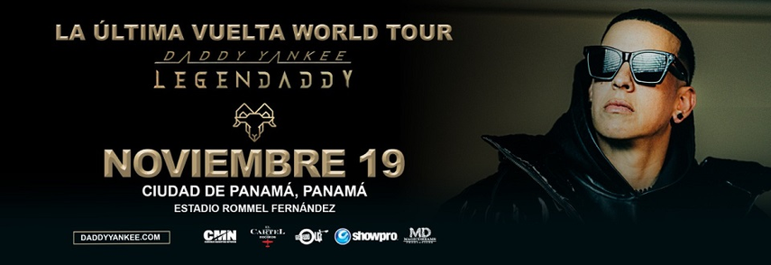 Boletos para el concierto de Daddy Yankee