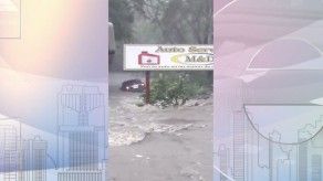Dos personas fueron rescatadas en crecida de una quebrada en Monte Oscuro