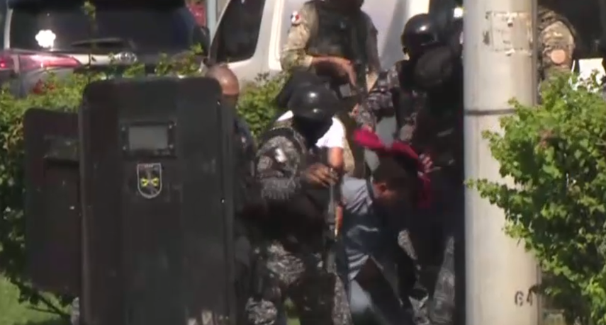 Captura del primer sospechoso Captura del primer sospechoso