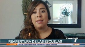 Madre de familia insta a la reapertura de las escuelas